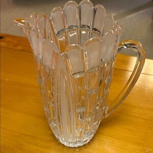 Lead glass picture with no markings
S